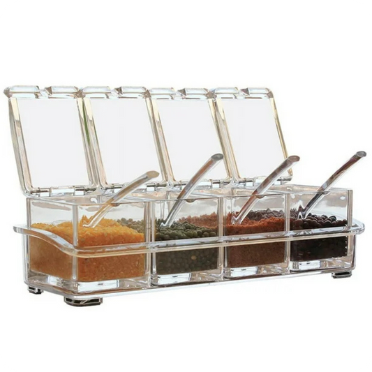 Condiment Pro® Caja Acrílica para Condimentos