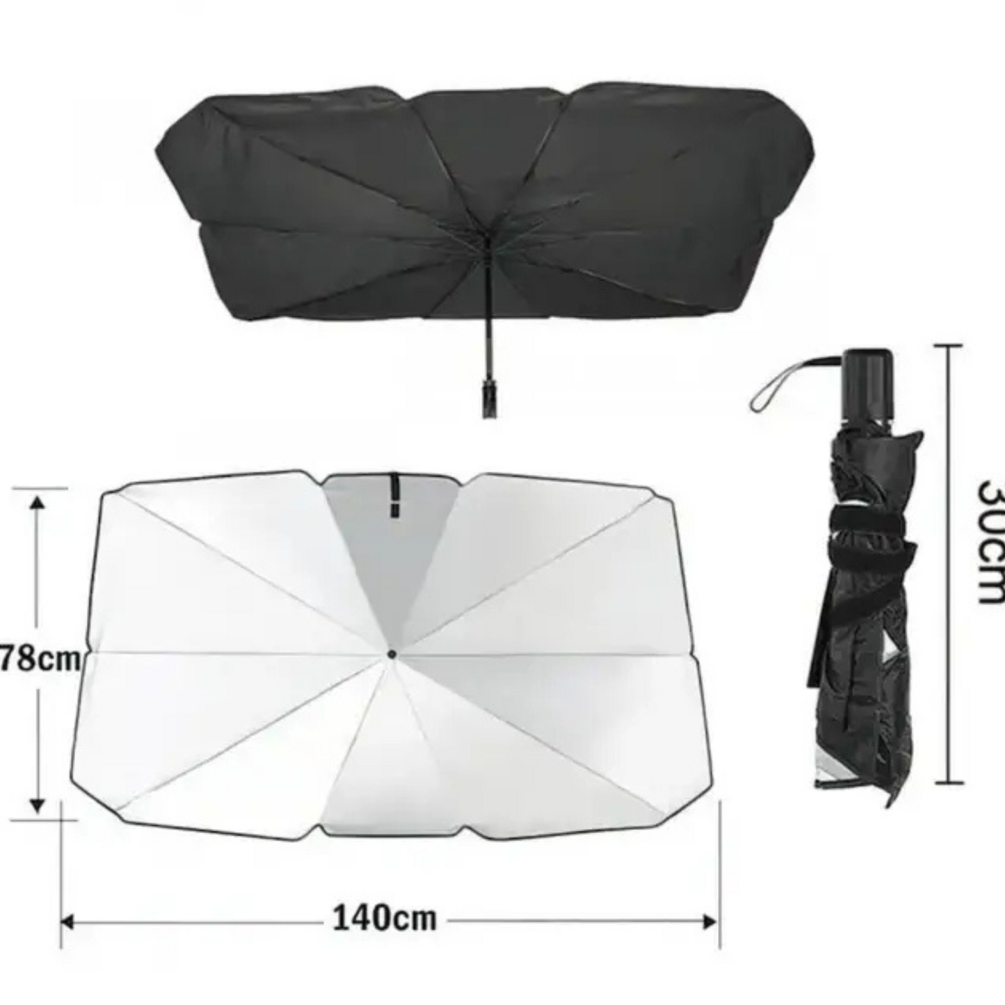 Sombripro® Sombrilla Tapasol para Auto