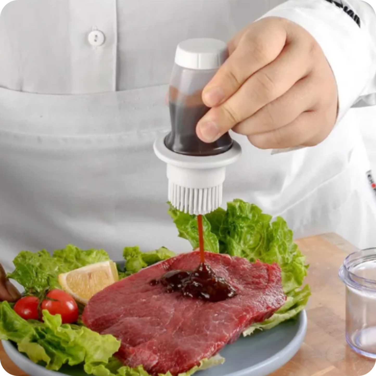 Brush Pro® Cepillo Dispensador de Aceite