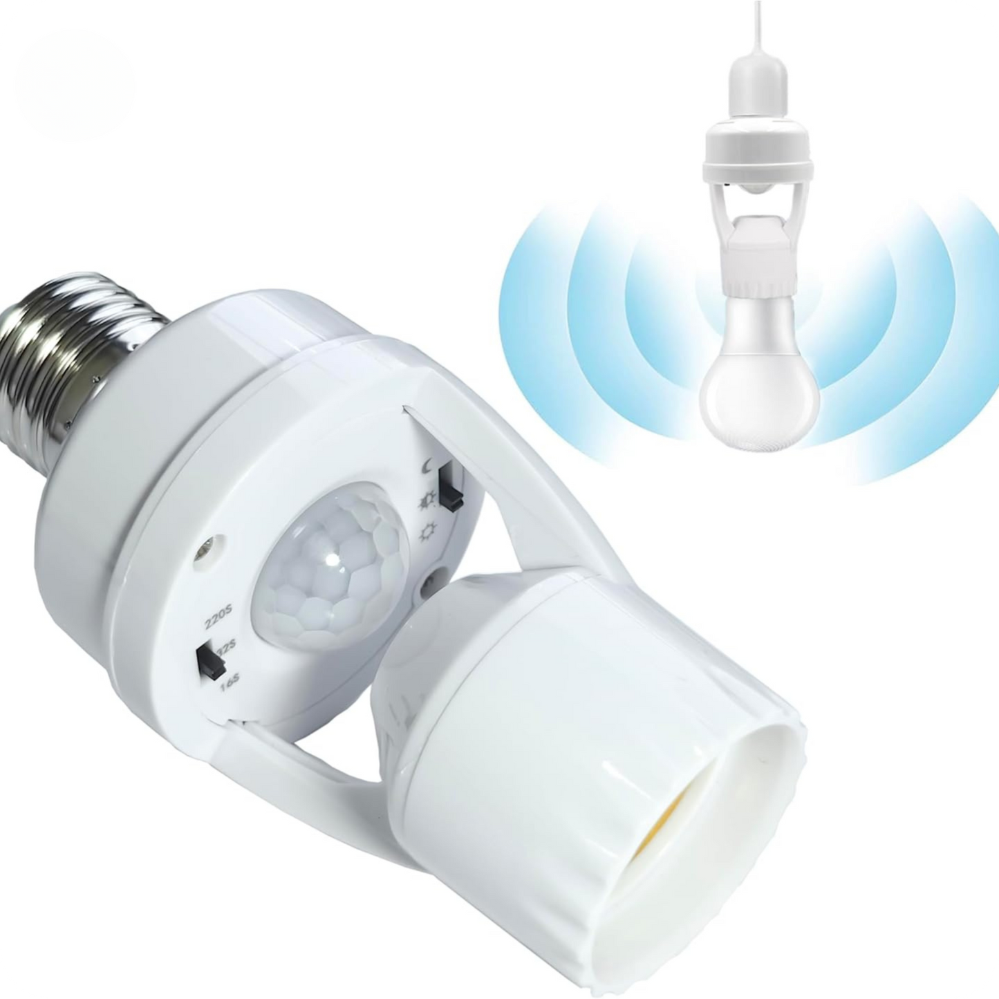 LuzPro® Portafoco con Sensor de Movimiento