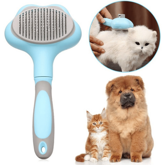 Pelu Pro®  Cepillo para Mascotas con Cerdas Metálicas
