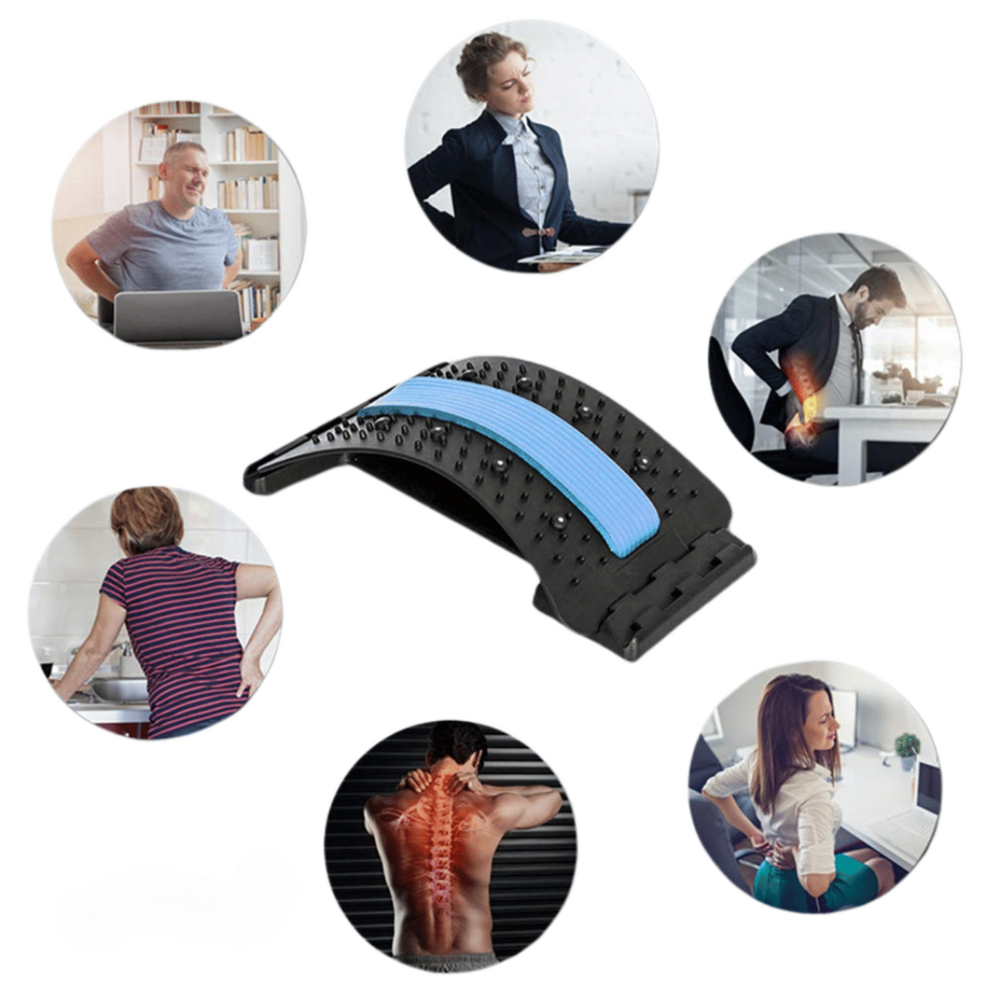 Lumbar Massager Pro® Masajeador/ Tronador para Espalda