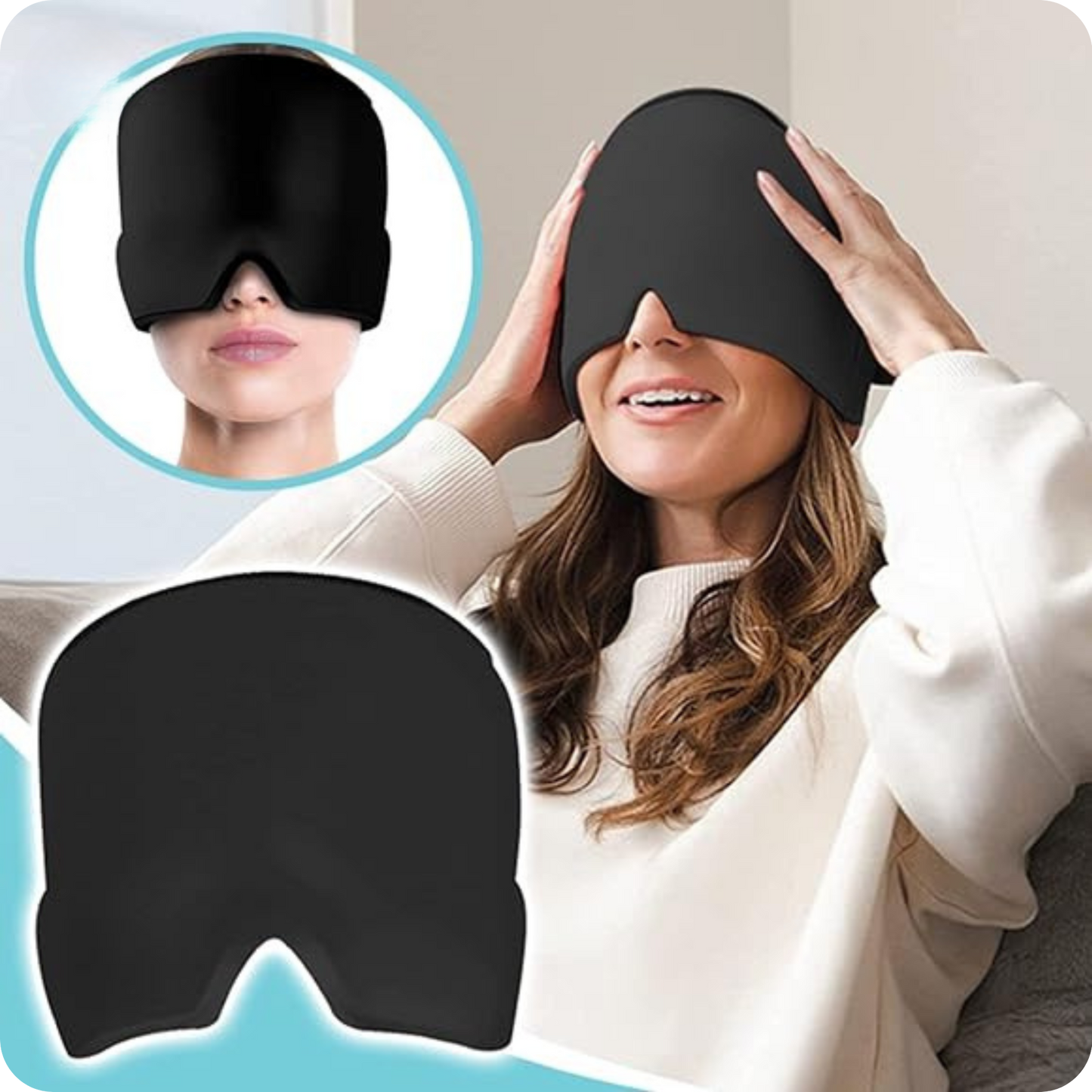 Head Pro® Gorro Frío/Caliente para Dolor de Cabeza
