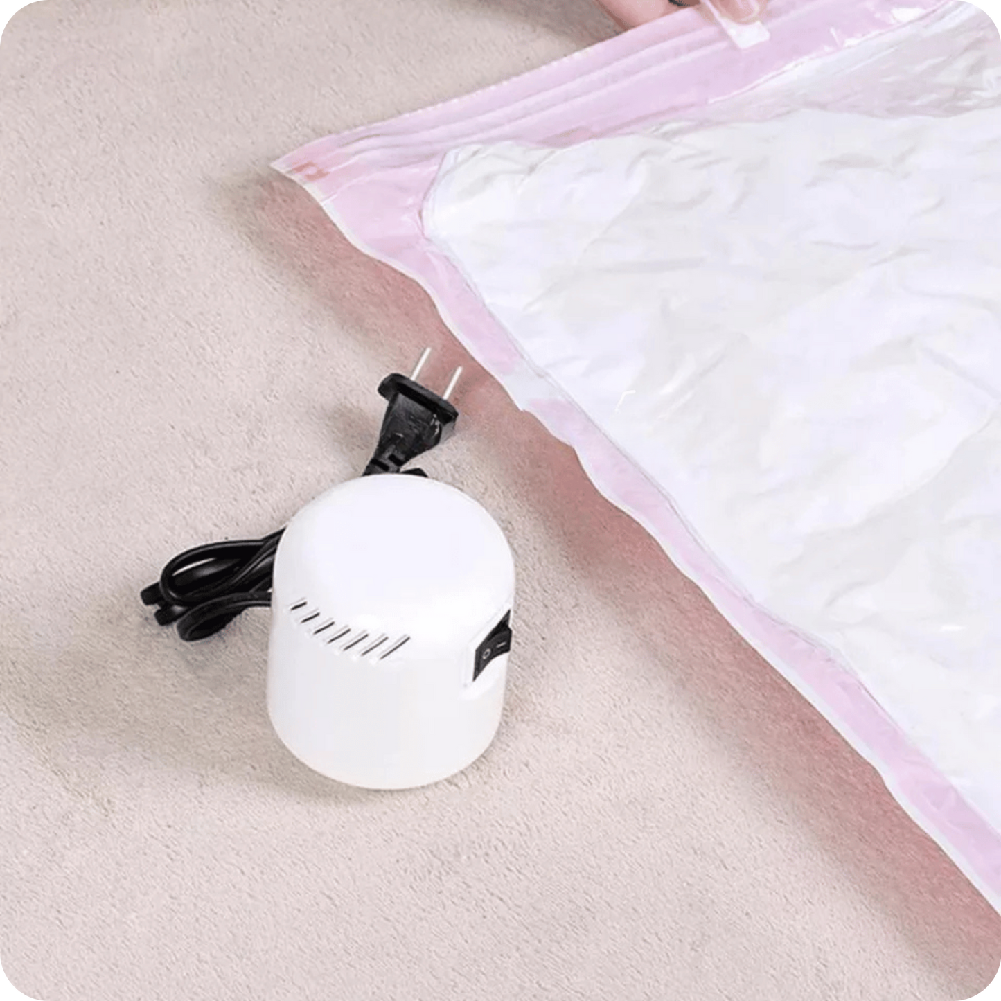 VacumPro® Bomba de Aire + Bolsa 60x80cm