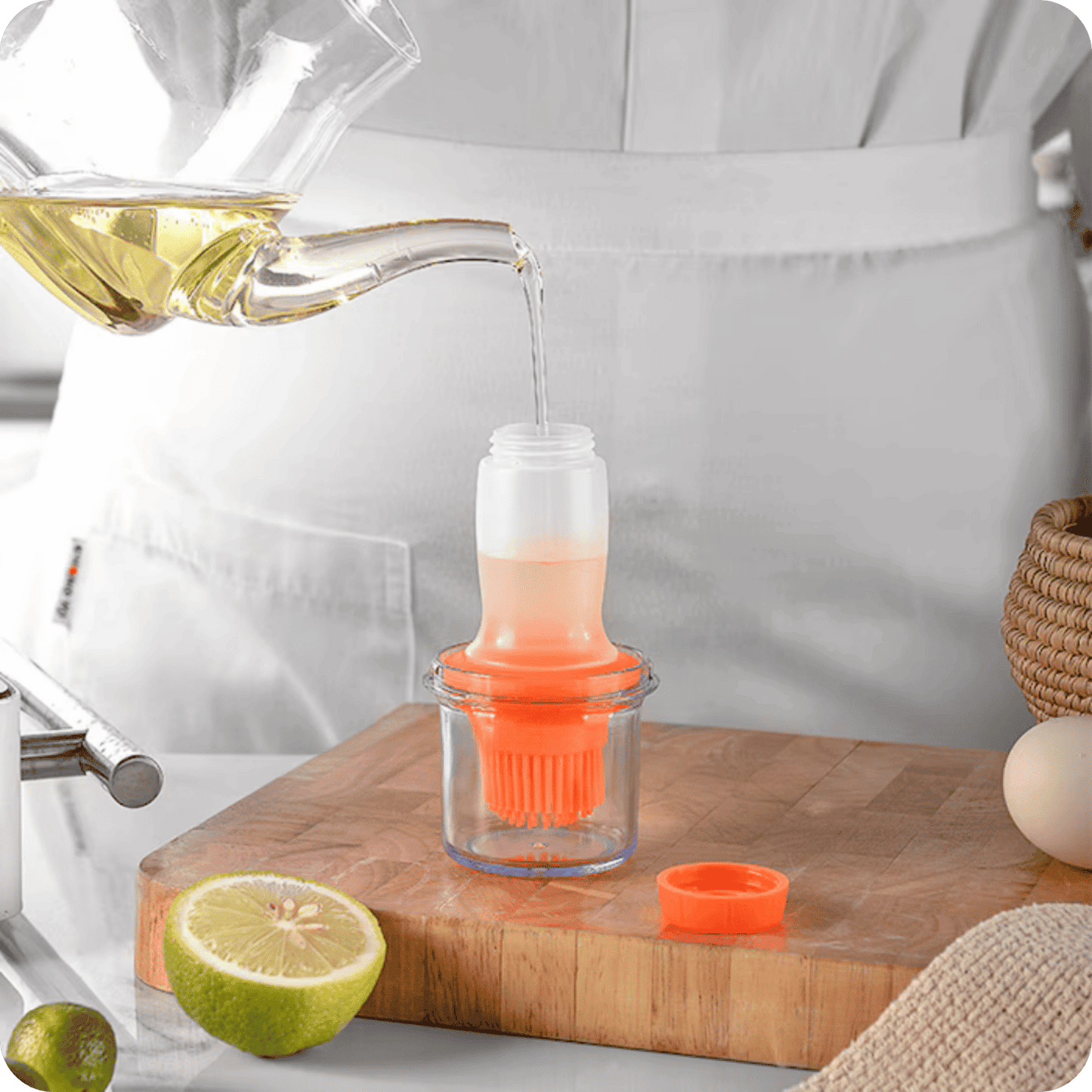 Brush Pro® Cepillo Dispensador de Aceite