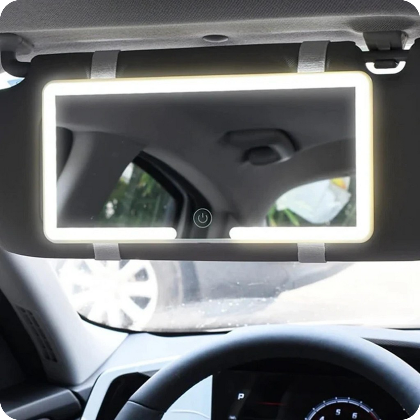 MirrorPro® Espejo para Auto con Luz LED