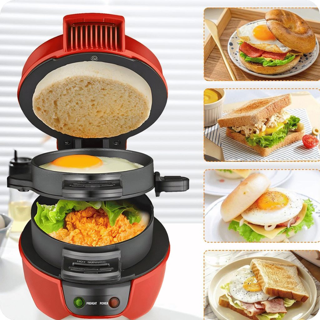 Maker Burguer Pro® Máquina para Hamburguesas
