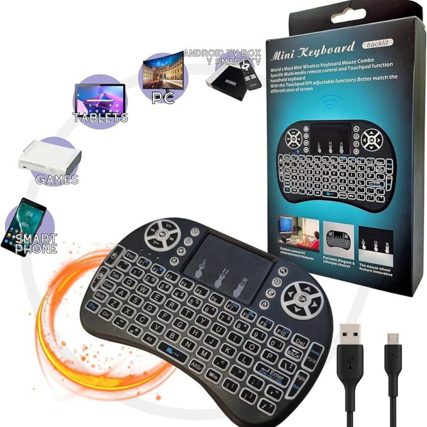 ControlPro® Control Multifuncional Inalámbrico