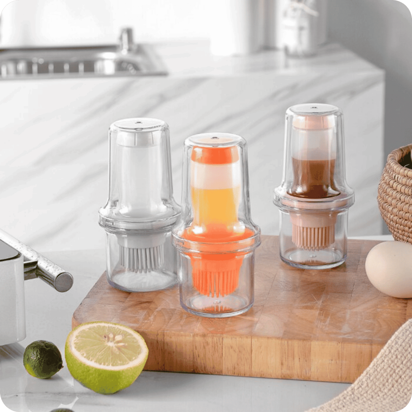 Brush Pro® Cepillo Dispensador de Aceite