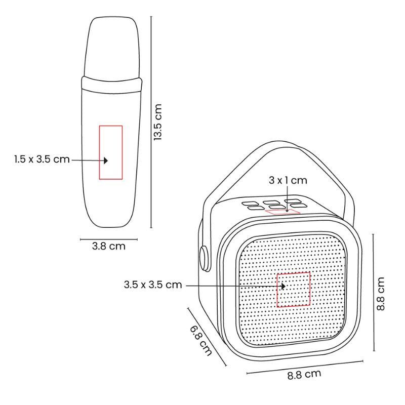 BoomCast® Set Mini Karaoke