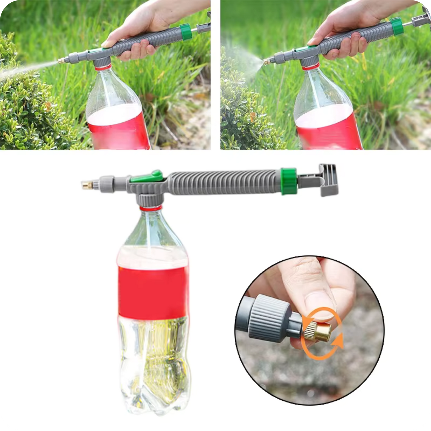 SprayPro® Pulverizador Adaptable a Botellas