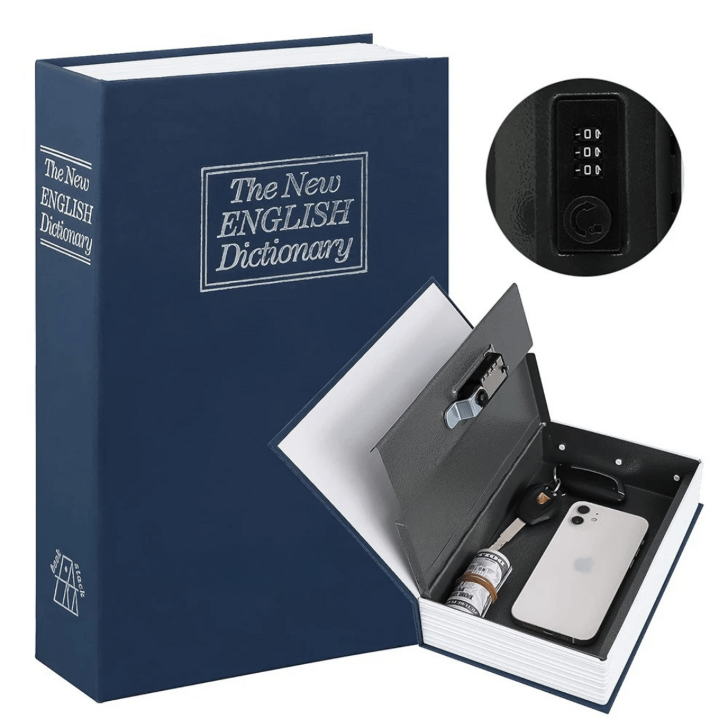 Book Security® Libro De Seguridad Con Caja Fuerte