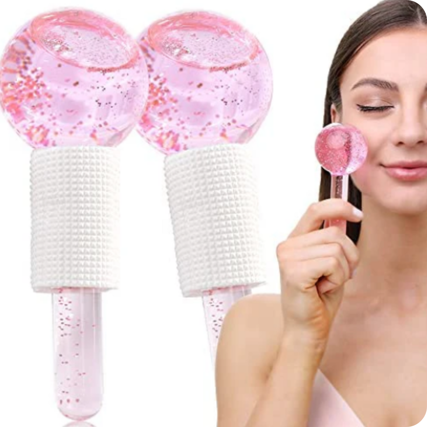 Glow pro® Masajeador Facial Frío