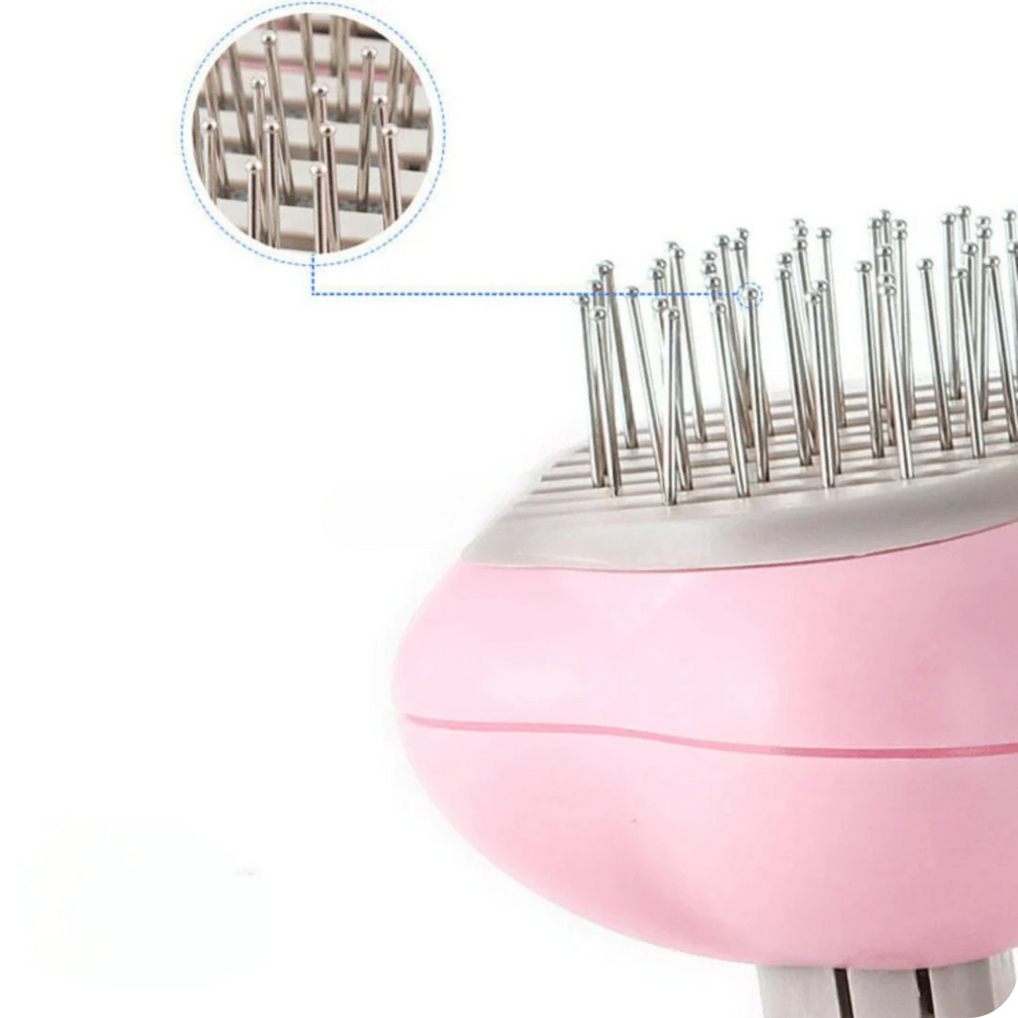 Pelu Pro®  Cepillo para Mascotas con Cerdas Metálicas