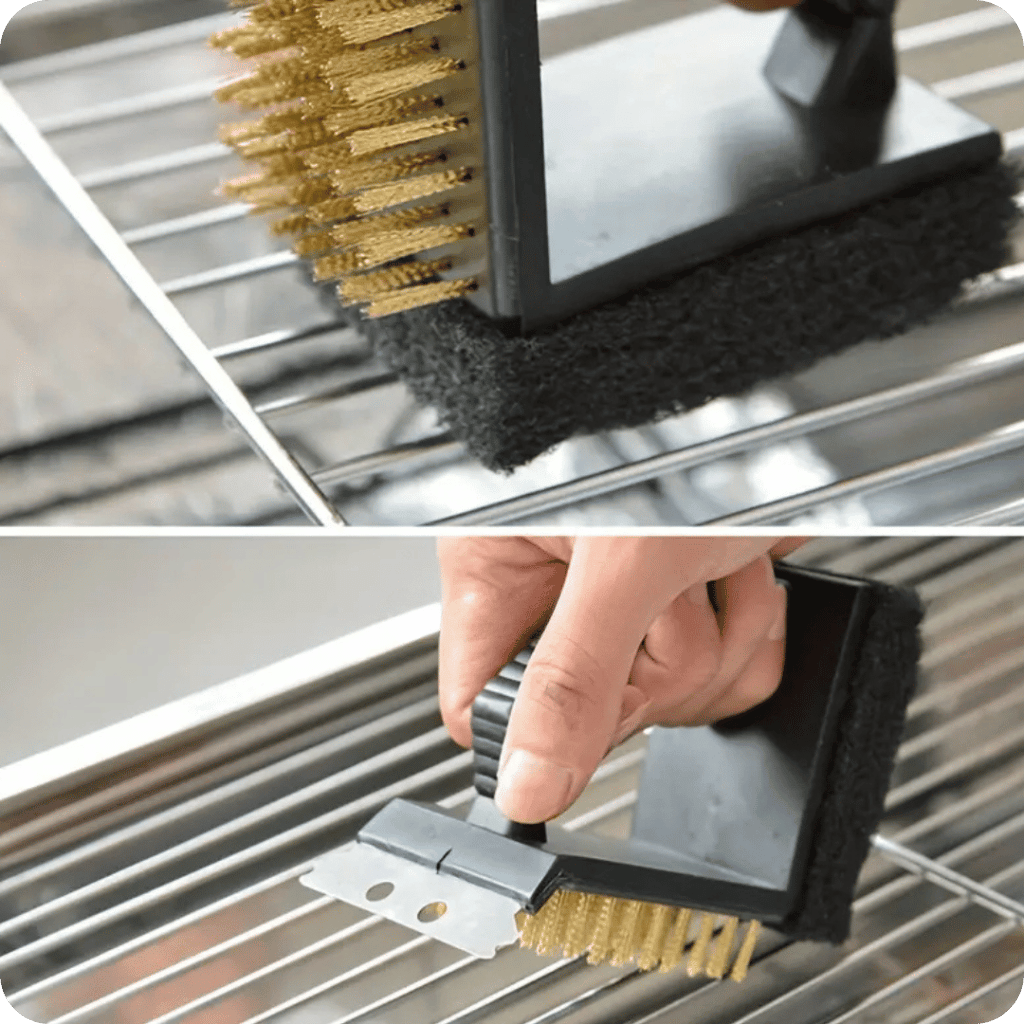 Grill Pro® Limpiador de Parrilla 3 en 1