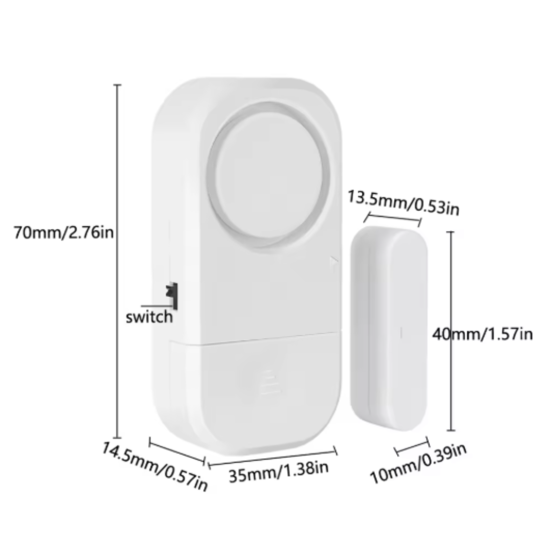 SafePro® Alarma Inalámbrica para Puertas y Ventanas