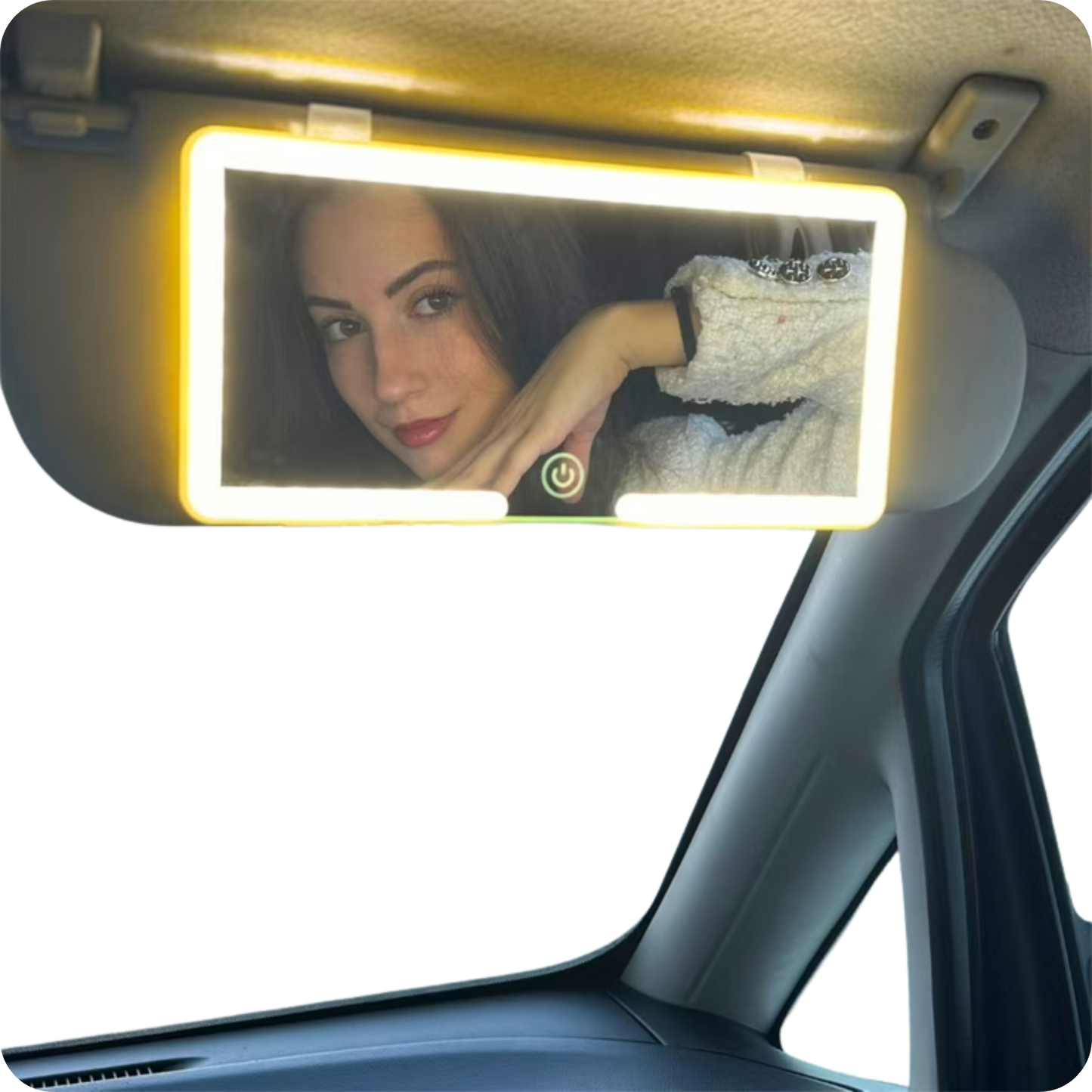 MirrorPro® Espejo para Auto con Luz LED