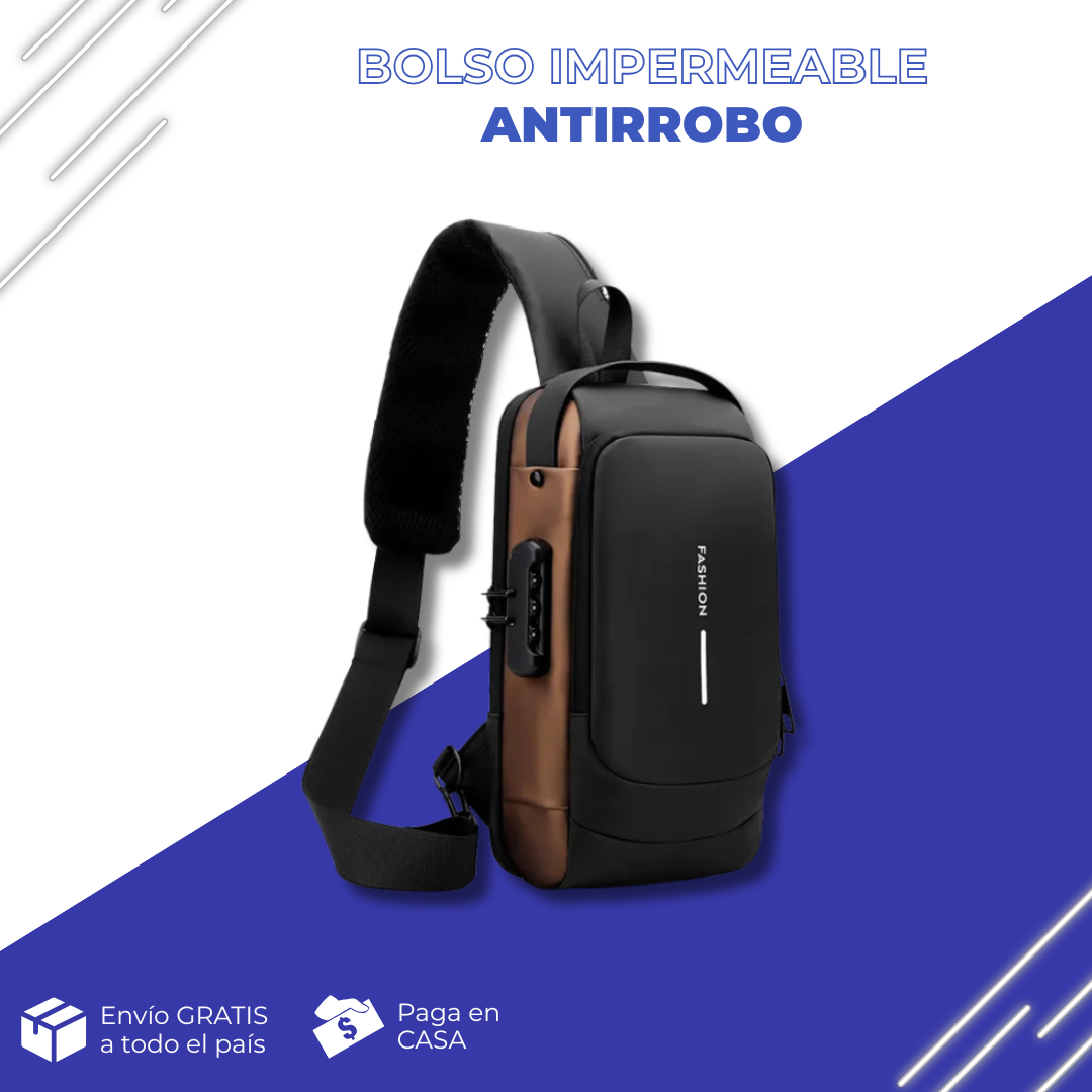 Bolso Antirrobo Impermeable Para Hombres®