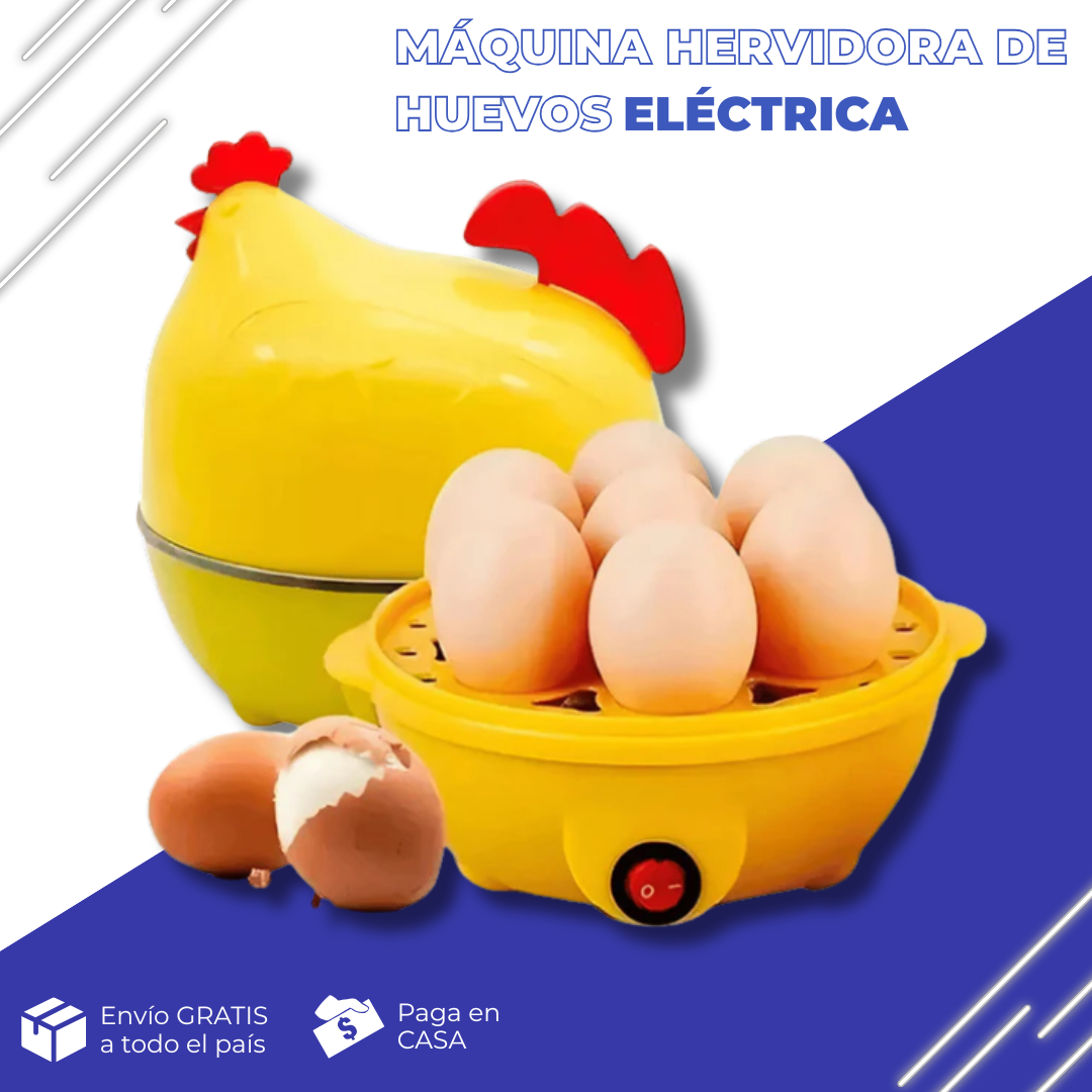 Egg Pro® Máquina hervidora de huevos eléctrica
