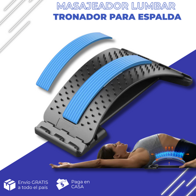 Lumbar Massager Pro® Masajeador/ Tronador para Espalda