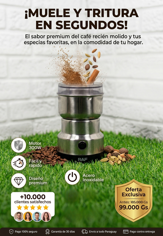Grain Pro® Molinillo de Granos y Café
