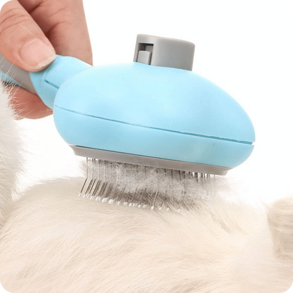 Pelu Pro®  Cepillo para Mascotas con Cerdas Metálicas