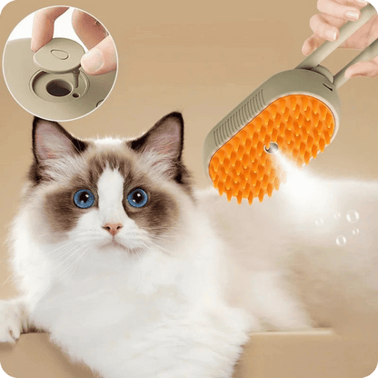BrushPro® Cepillo con Vapor para Mascotas