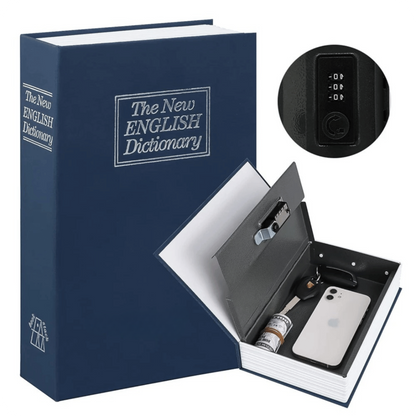 Book Security® Libro De Seguridad Con Caja Fuerte