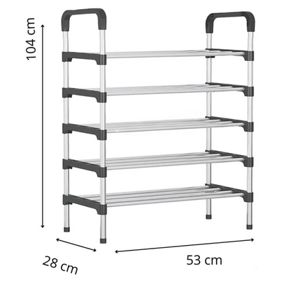 OrganizadorPro® Organizador de Zapatos de 5 Niveles