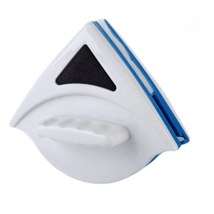 GlassPro® Doble Limpiador de Vidrios con Imán y Esponja