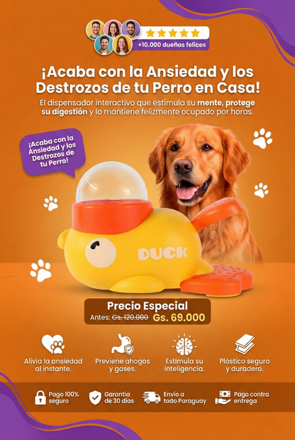 Puzzle Pet - Dispensador de comida para animal interactivo