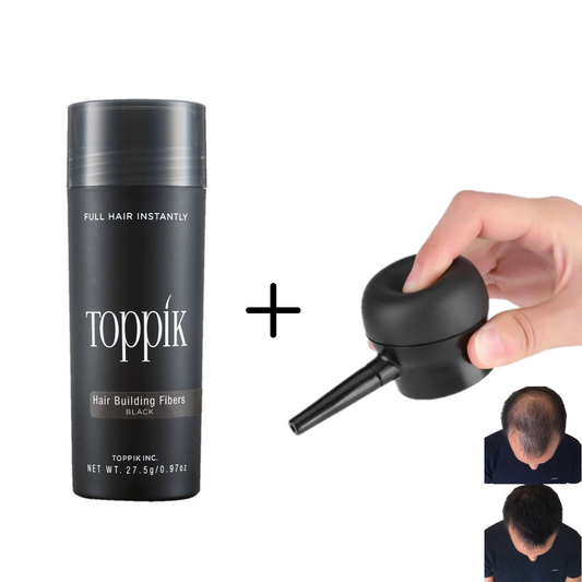 TOPPIK MAX® FIBRA CAPILAR PARA CAÍDA DE PELO (DISPENSADOR DE REGALO)