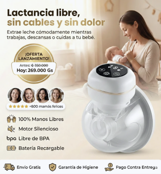 Baby Milk® Extractor De Leche Eléctrico Portátil Recargable