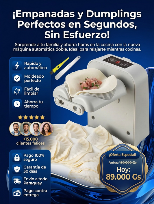 DUMPLING MACHINE® MÁQUINA ELÉCTRICA DE DUMPLINGS