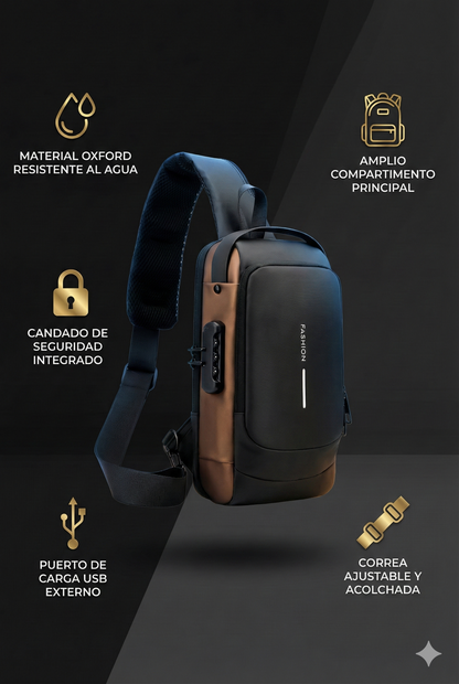 Bolso Antirrobo Impermeable Para Hombres®