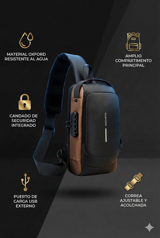 Bolso Antirrobo Impermeable Para Hombres®