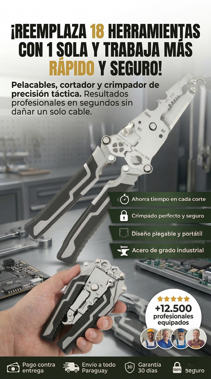 Pela Master® Pelacables Multifuncional 18 En 1