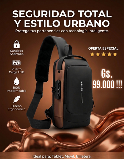 Bolso Antirrobo Impermeable Para Hombres®