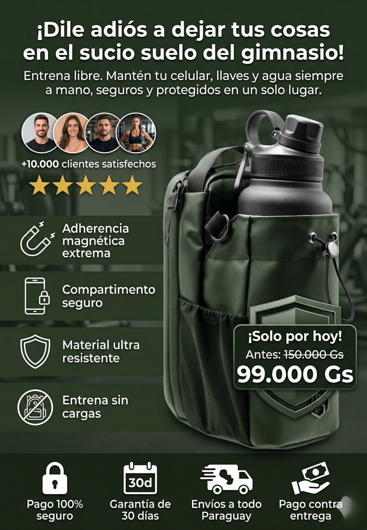 MagneticPort - Mochila Magnética