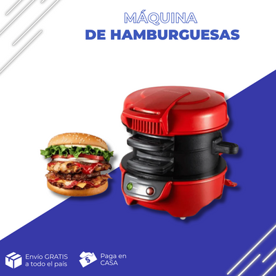 Maker Burguer Pro® Máquina para Hamburguesas