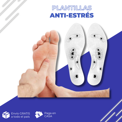StresPro® Plantilla Magnética Masajeadora por Imanes